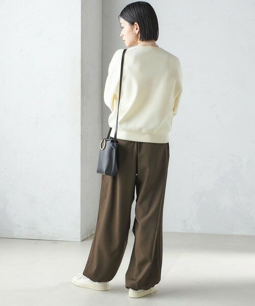 セール】 〈手洗い可能〉スムース ニット ガゼット プルオーバー