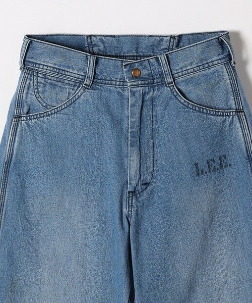 セール】 【SHIPS any別注】Lee: バック レースアップ デニム パンツ