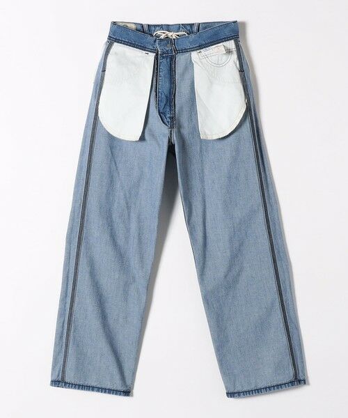 セール】 【SHIPS any別注】Lee: バック レースアップ デニム パンツ