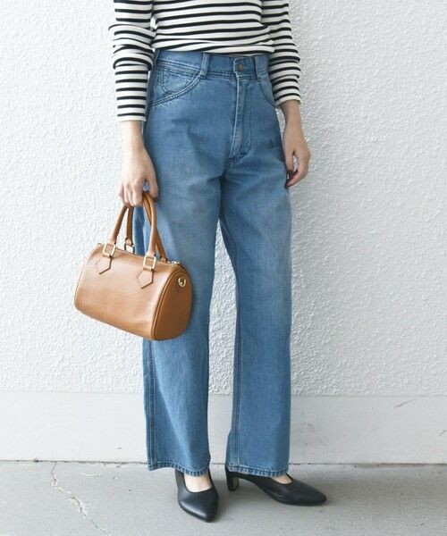 セール】 【SHIPS any別注】Lee: バック レースアップ デニム パンツ