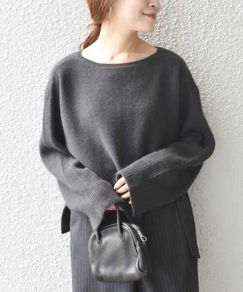 セール】 HAMILTON アンゴラボートネックプルオーバー◇ （ニット