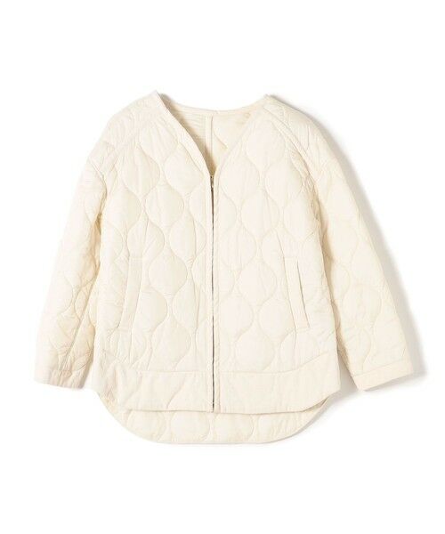 セール】 *Vネックキルティングジャケット （その他アウター）｜SHIPS