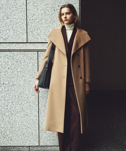 プレミアムカシミヤ ロングコート【逸品・マルチWAY】【25AW