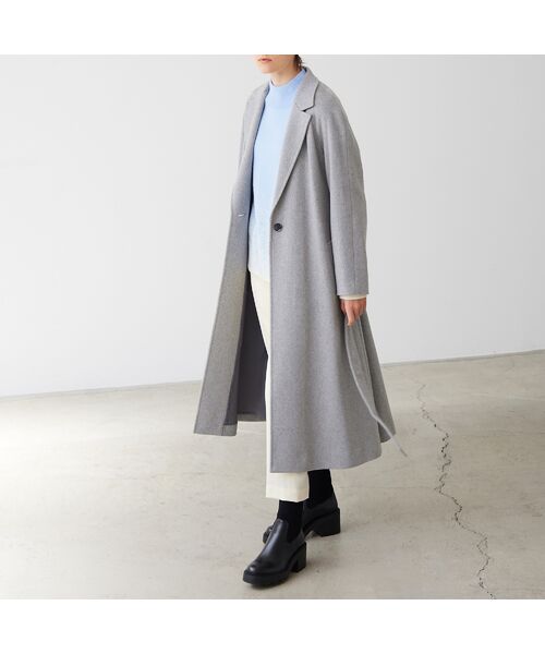 R-ISM名品アイテム】カシミヤ100％ロングコート （その他アウター）｜R