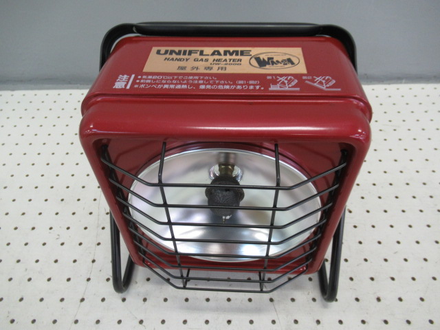 UNIFLAME Handy Gas Heater ワーム II RED ユニフレーム カセットガス