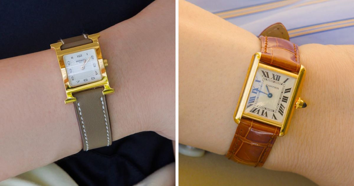 エルメス、カルティエ…「腕時計」は革ベルトが気分＜関西SNAP＞ | VERY