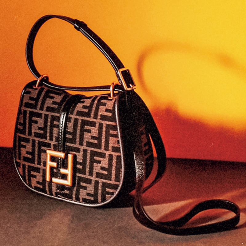 フェンディ】ズッカ柄の人気再燃！クラシカルなロゴ入り『新作バッグ