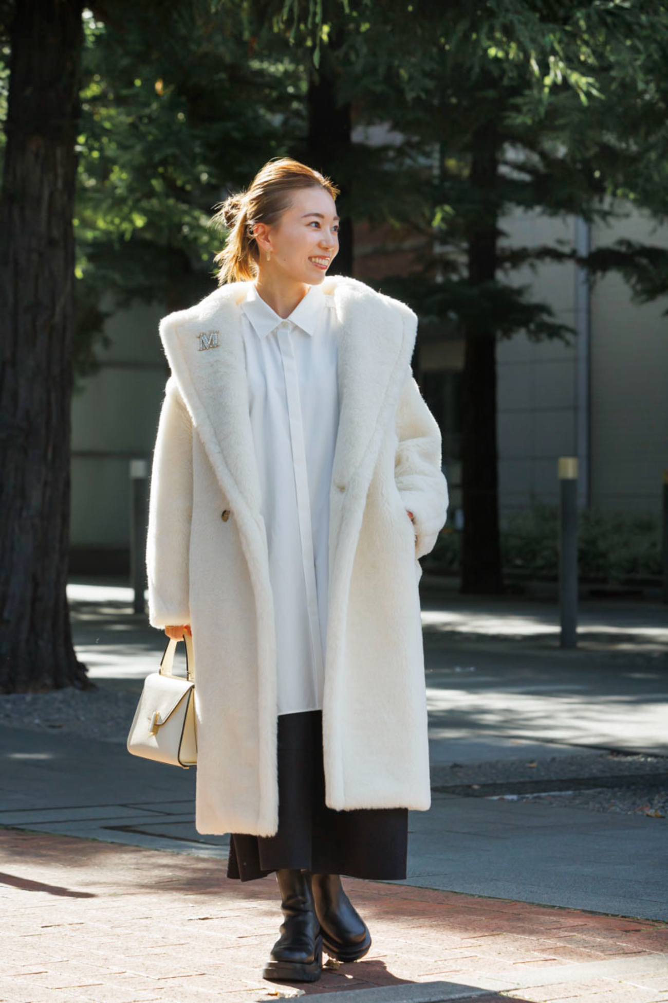 短めも長めも！「ボアコート」は【マックスマーラ】人気が止まらない