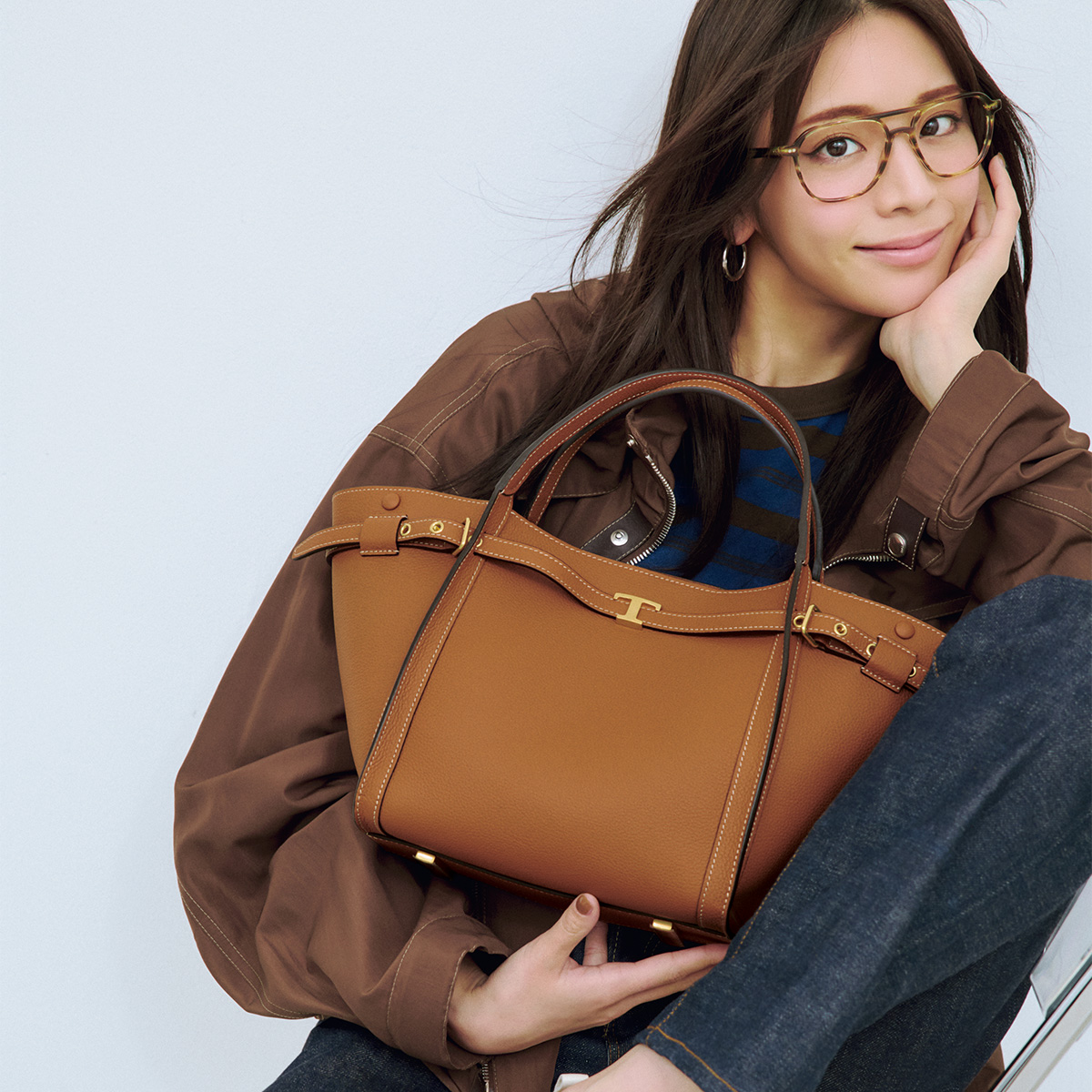 オール私服！】滝沢眞規子さん×BLAMINKのジャケットコート｜VERY