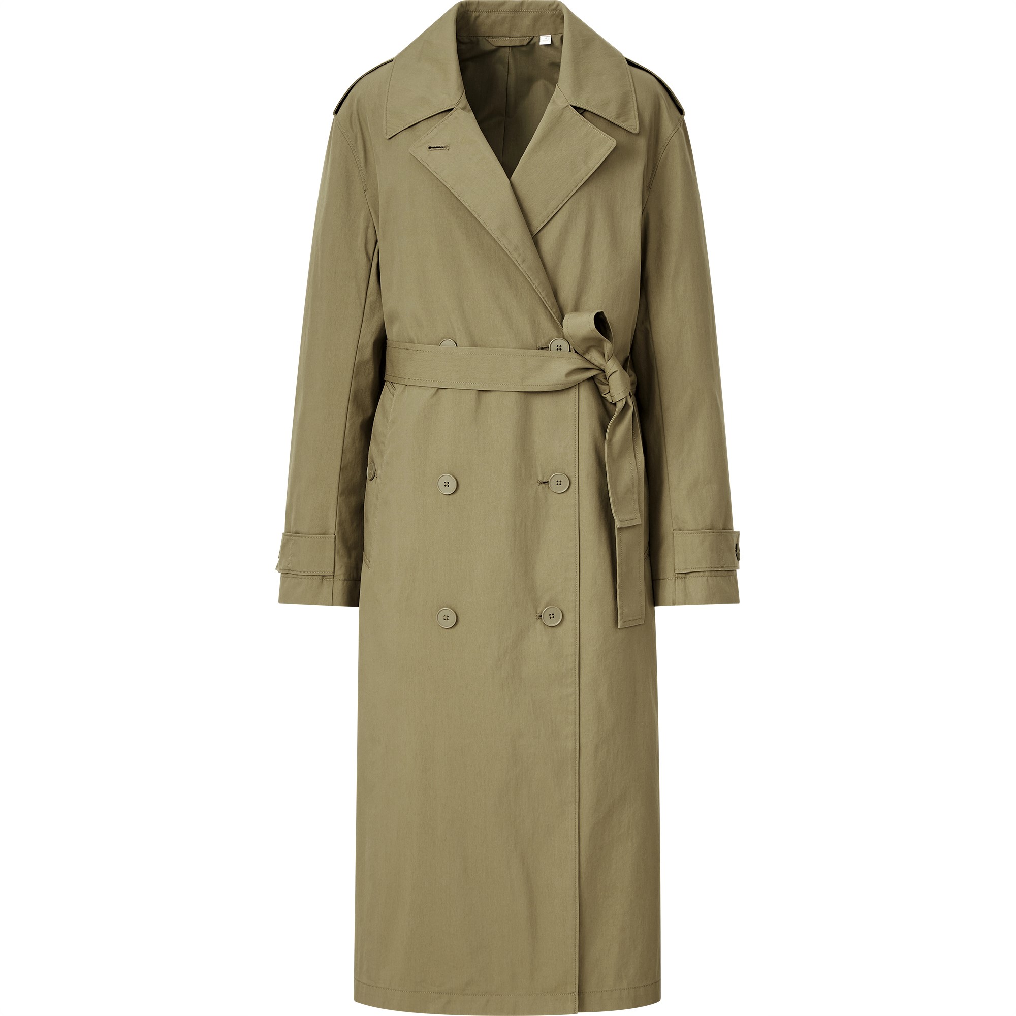 ユニクロ ユー】コスパ最高「トレンチ」を身長別で着比べ！150㎝160