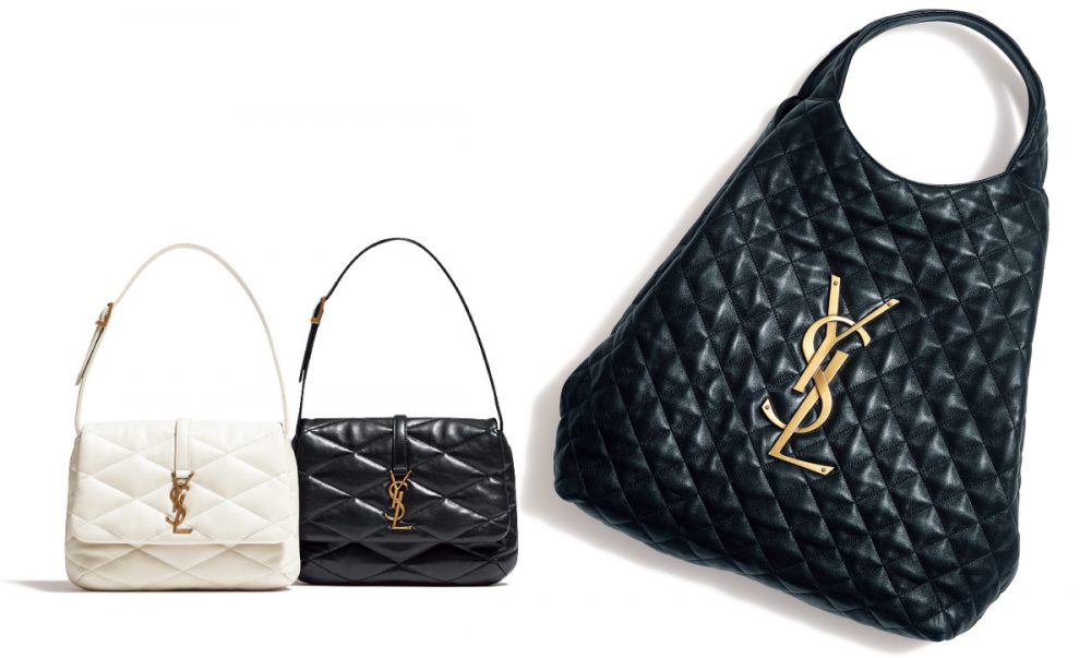 サンローランから登場！大胆なビッグサイズのキルティングバッグ | VERY