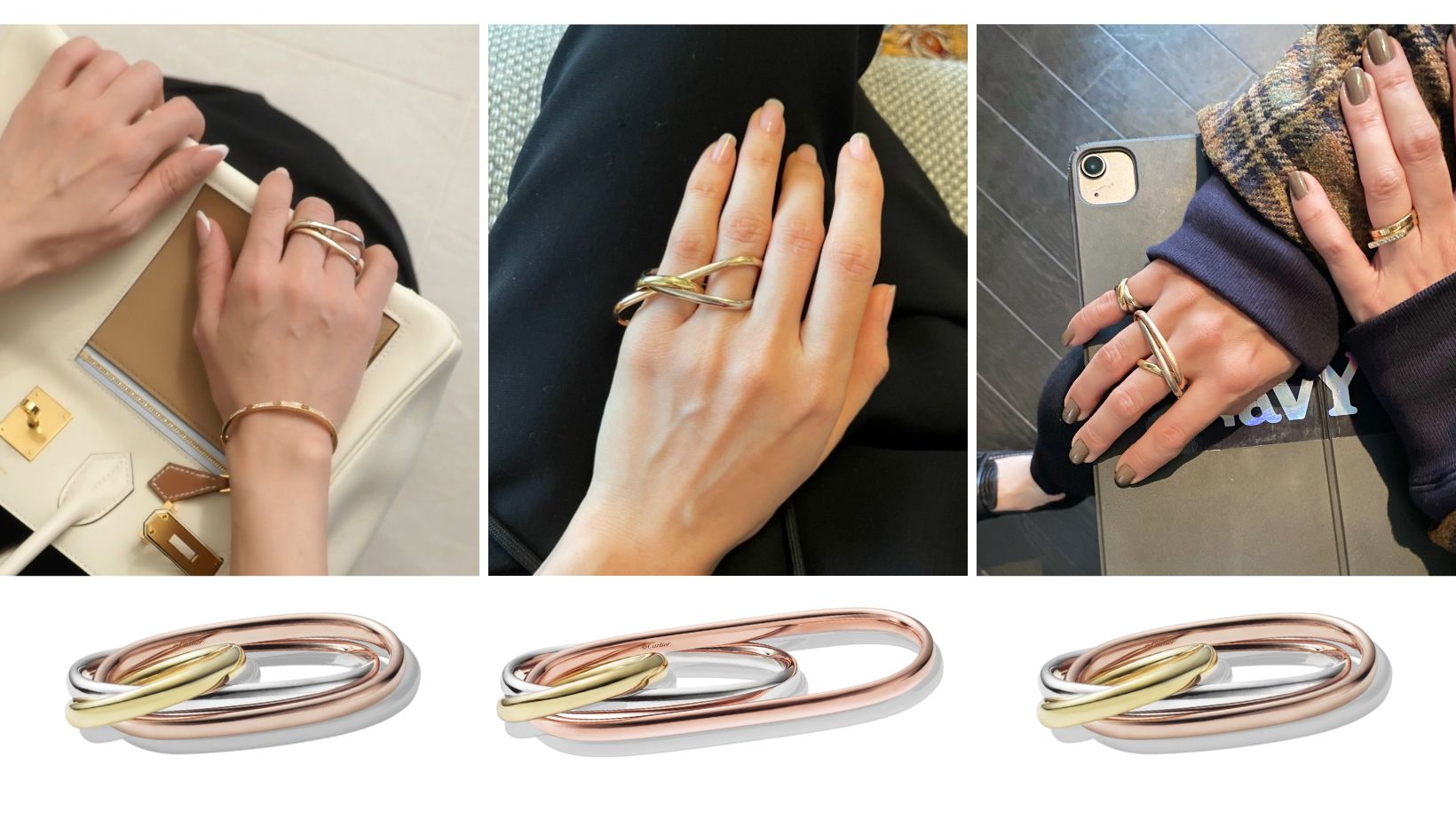 カルティエ】今年発売した限定トリニティが「一生ものジュエリー」の