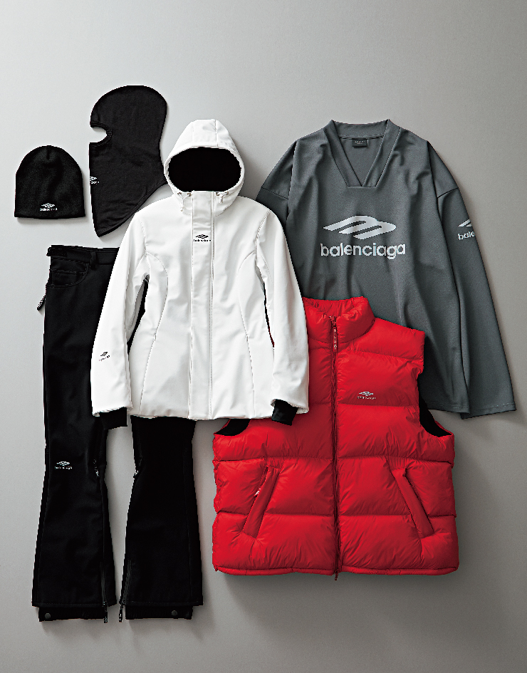 バレンシアガ】初の『スキーウェア コレクション』が街でも活躍