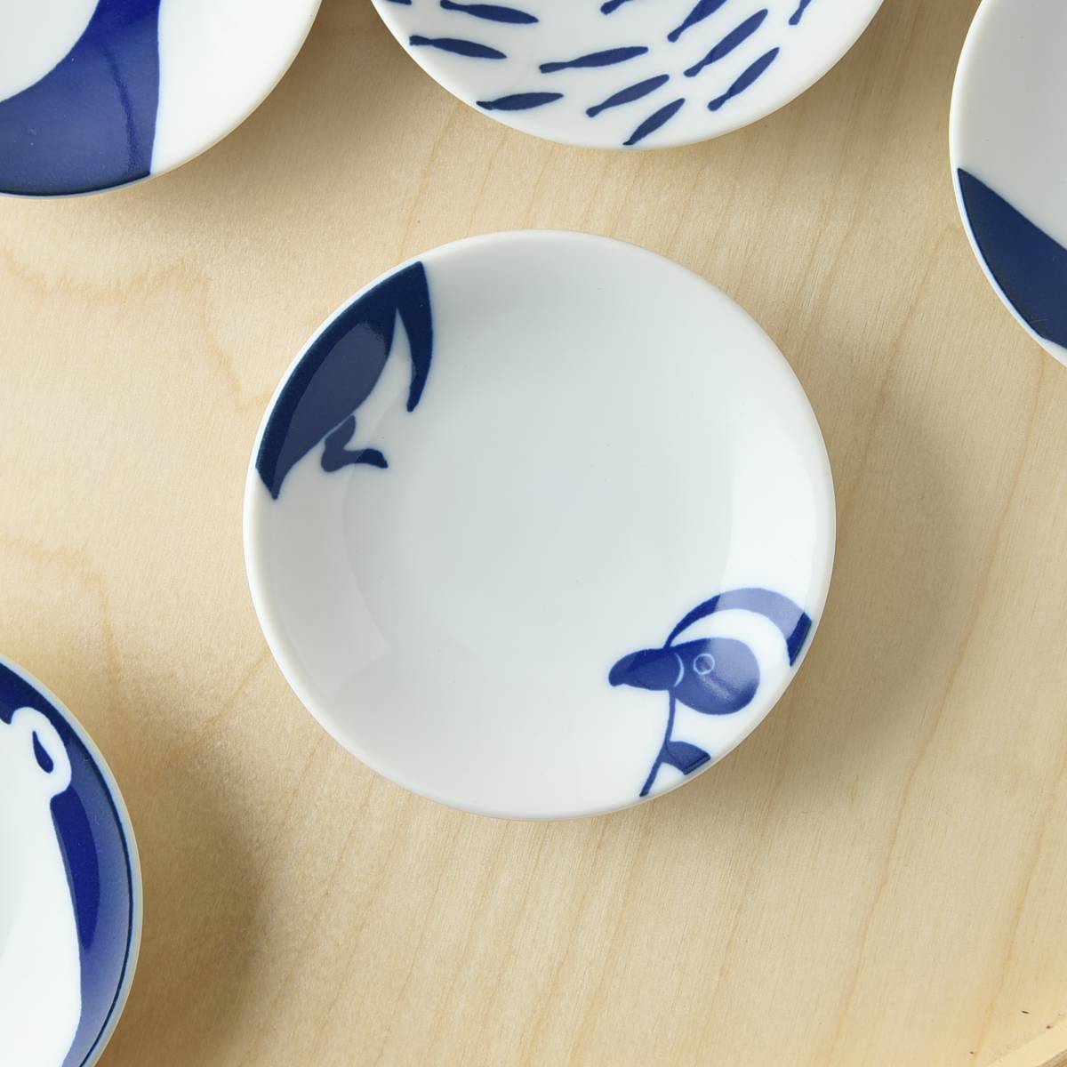 ちょこっと水族館 豆皿 ぺんぎん[定番] - 業務用食器販売用食器 卸売の