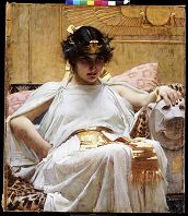 クレオパトラ の美術・絵画素材