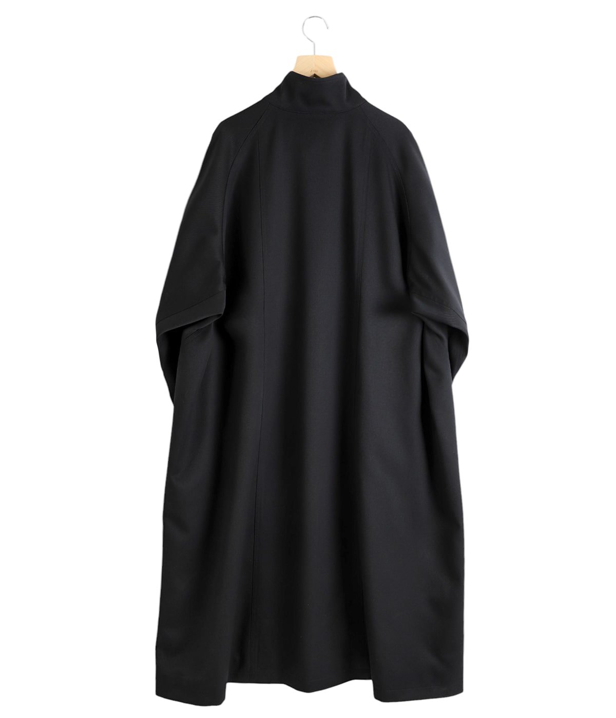 ウールギャバジン スタンドカラーコート | CABaN(キャバン) / アウター