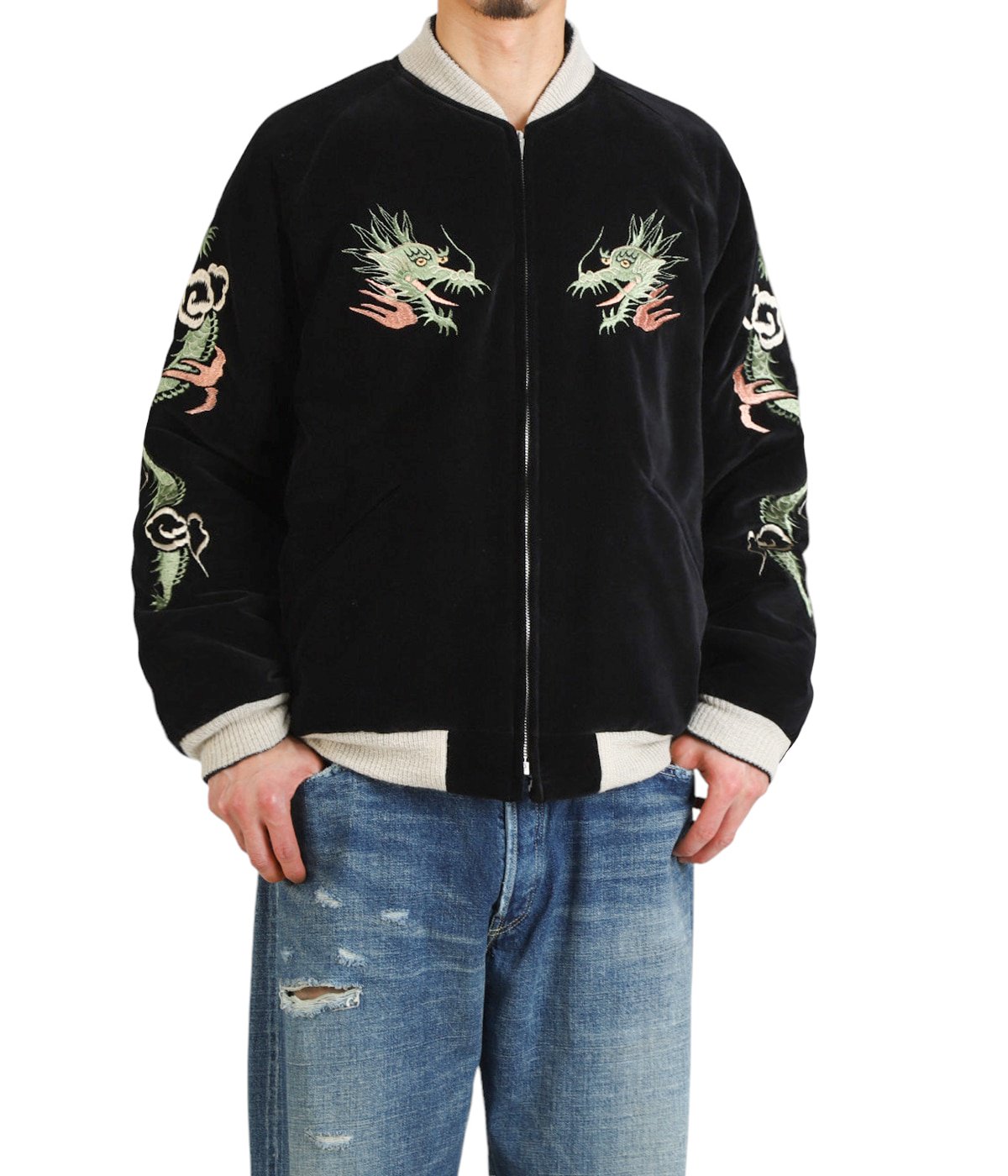 SPECIAL EDITION VELVETEEN SOUVENIR JACKET 