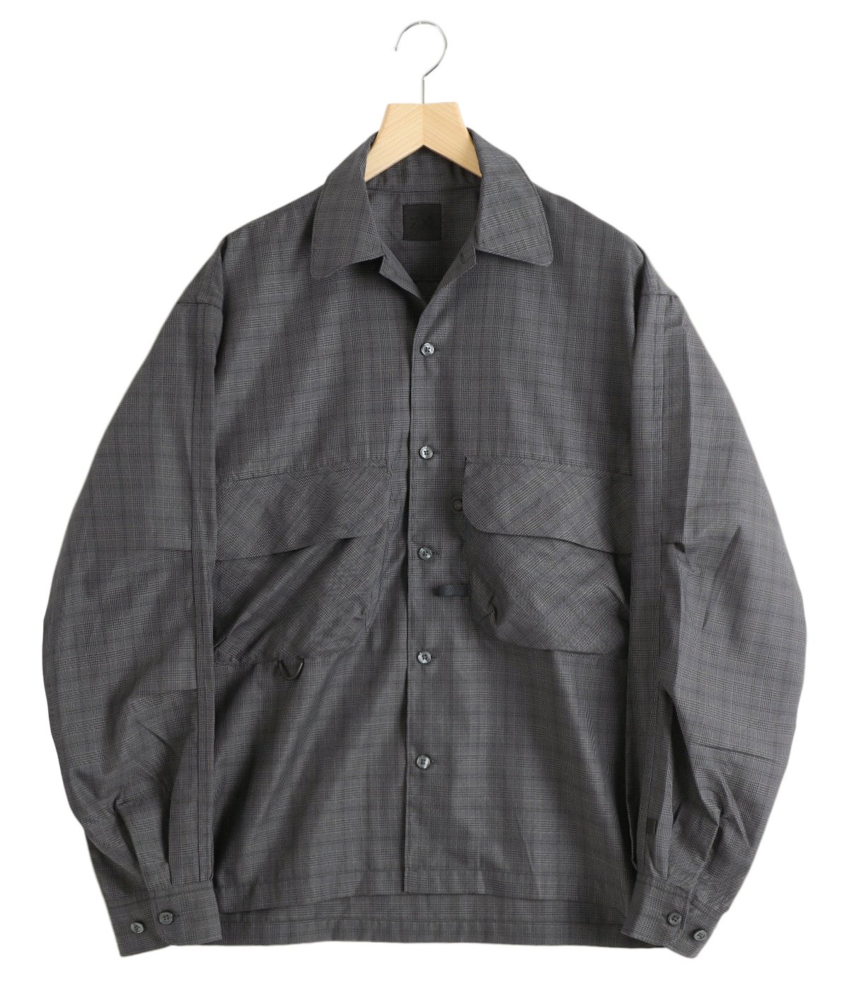TECH SPORTS OPEN COLLAR SHIRT L/S NOVA CHECK | DAIWA PIER39(ダイワ