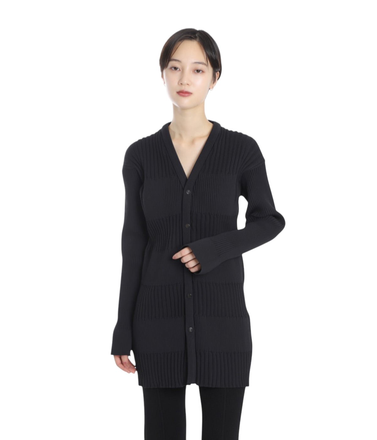 レディース】FLUTED LONG CARDIGAN | CFCL(シーエフシーエル