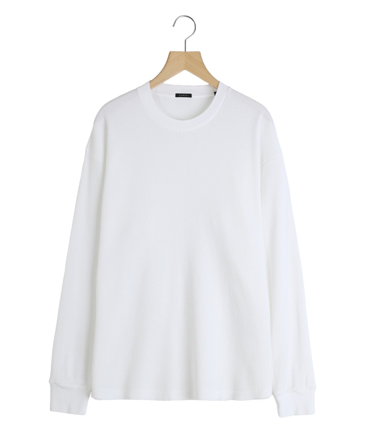 コットンワッフル 長袖Tシャツ | COMOLI(コモリ) / トップス