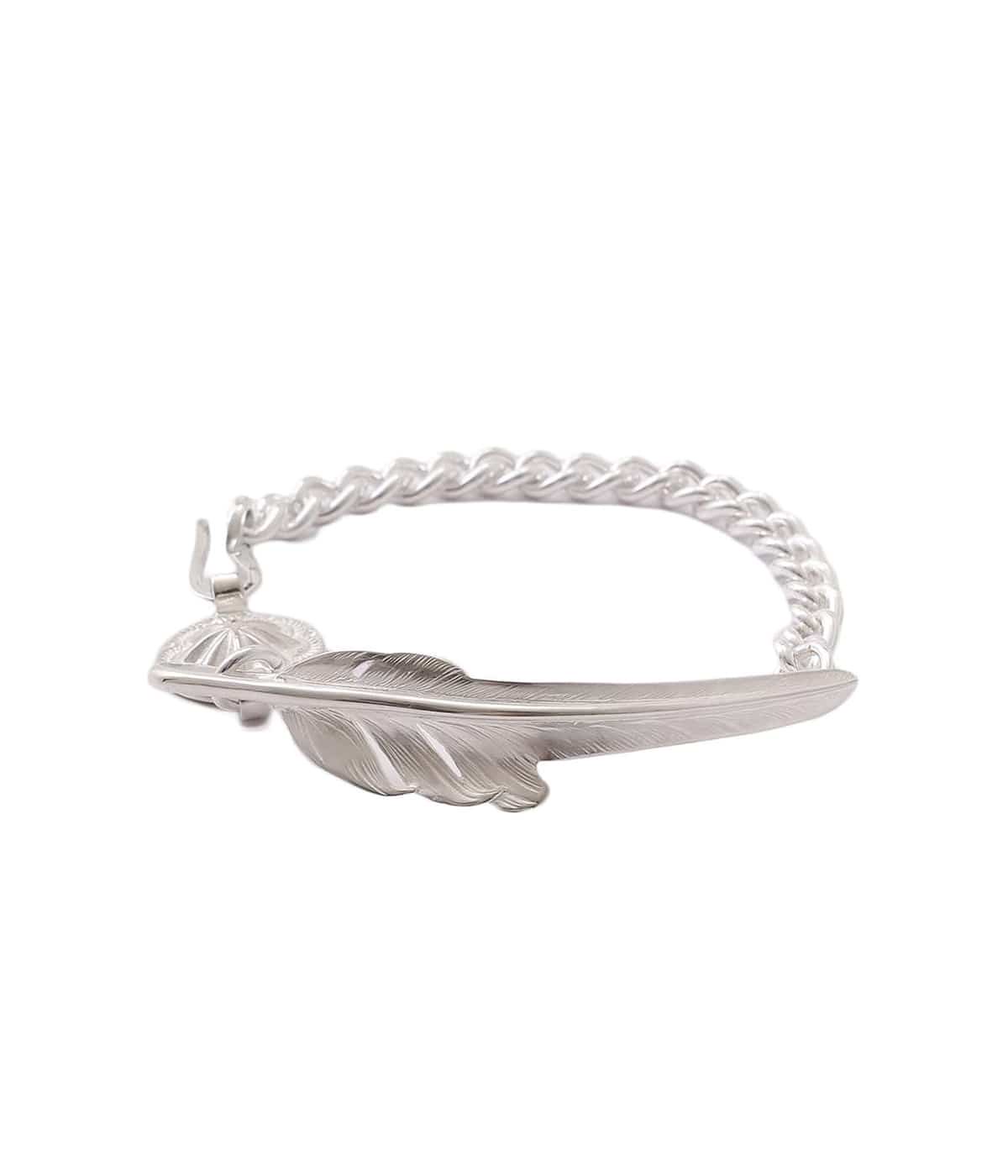 KAZEKIRI FEATHER CHAIN BRACELET | LARRY SMITH(ラリースミス