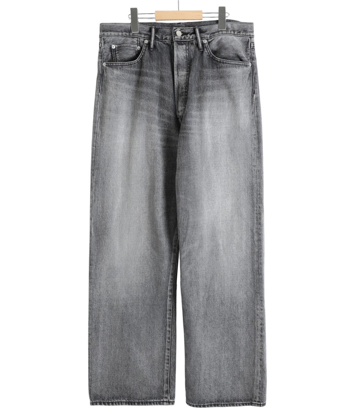 Selvage Denim Five Pocket Wide Straight Pants | Graphpaper(グラフ