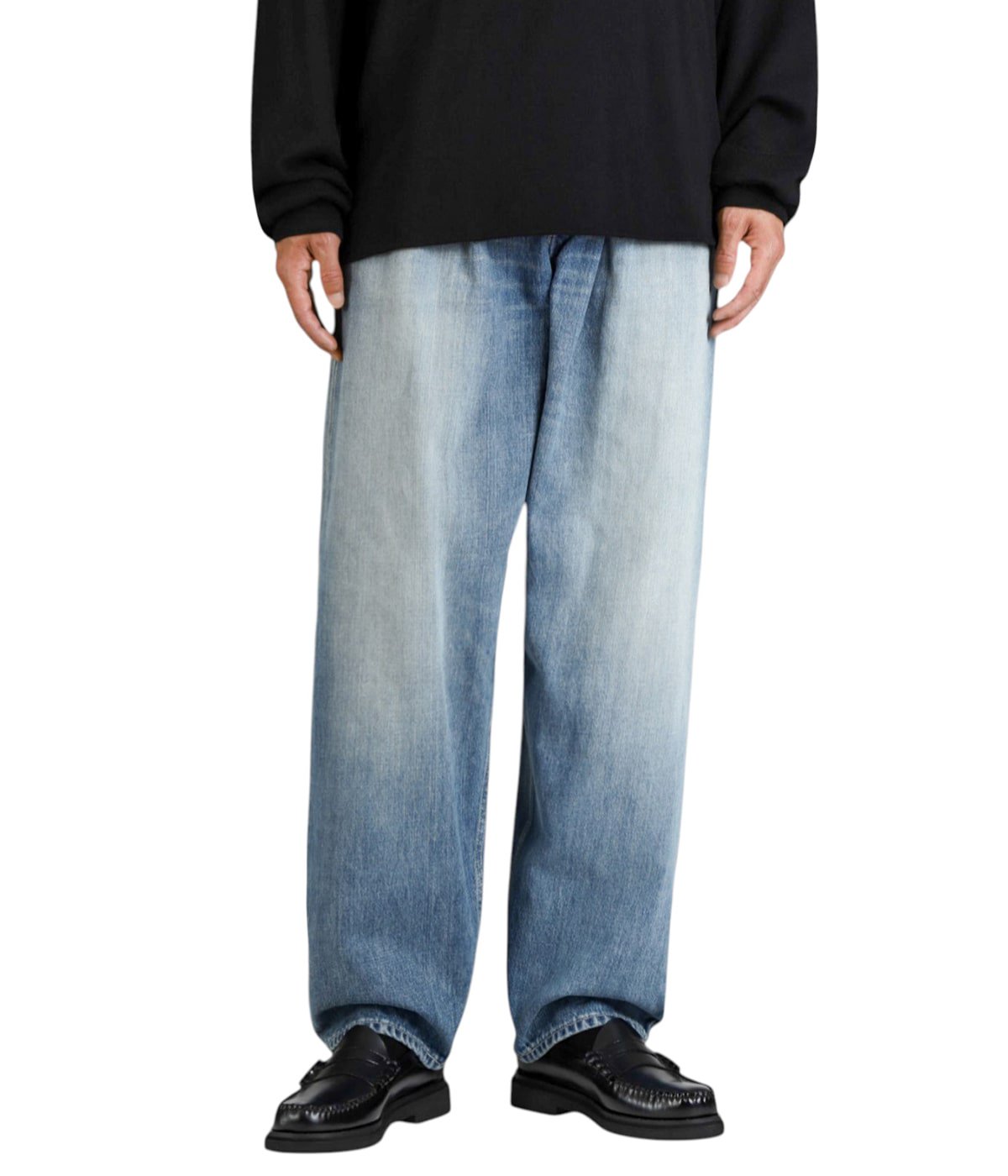 Selvage Denim Two Tuck Tapered Pants | Graphpaper(グラフペーパー