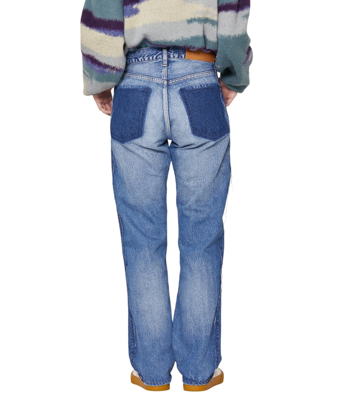 レディース】Streight Patch Different Denim | INSCRIRE(アンスクリア