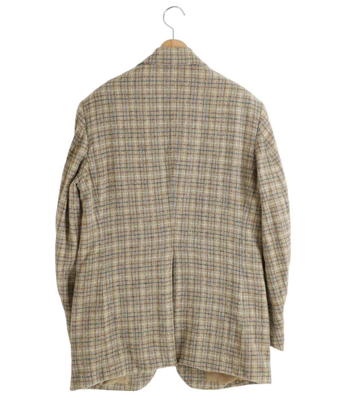 レディース】PLAID TWEED NOTCHED LAPEL JACKET | FUMIKA_UCHIDA