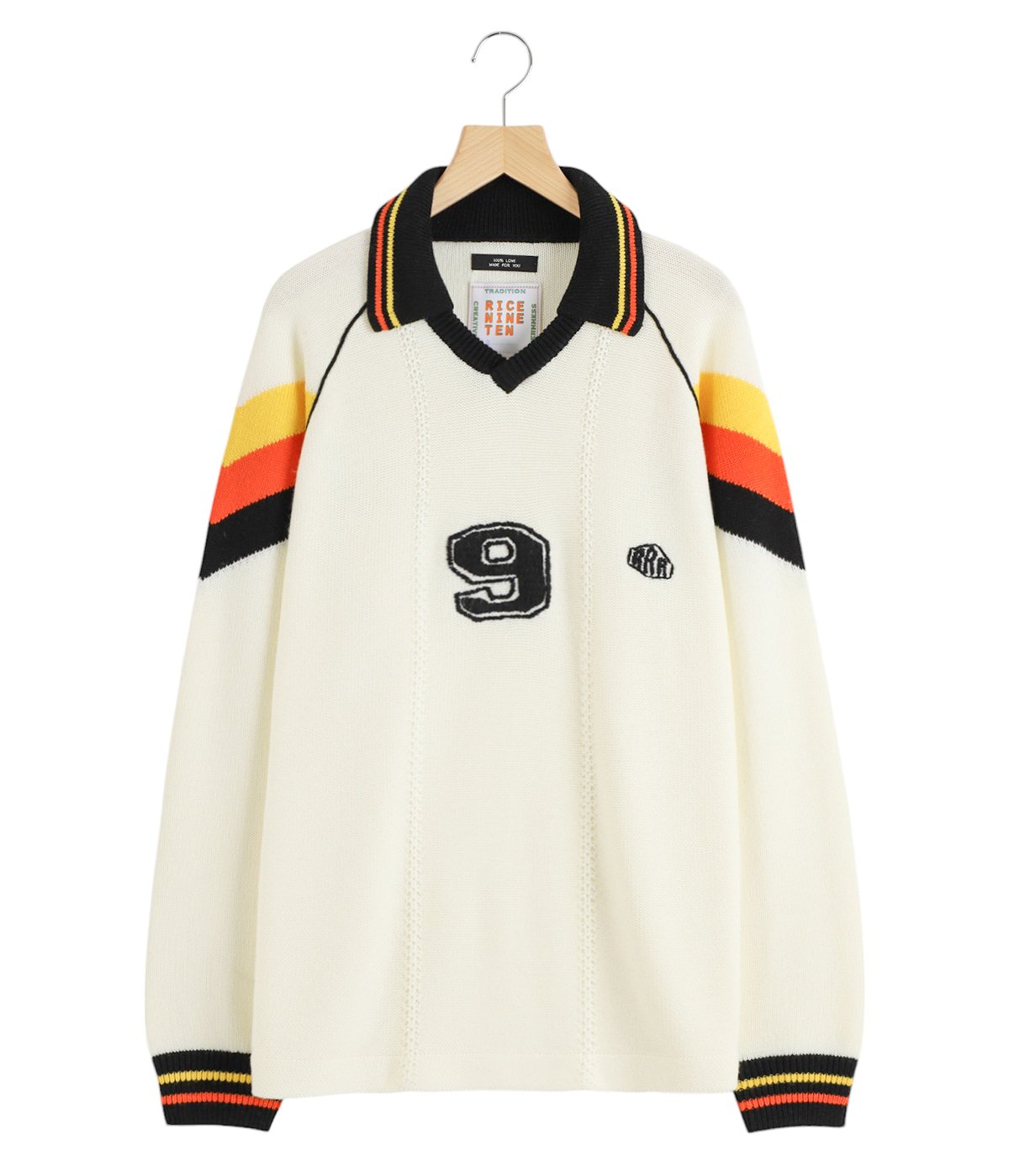 KNIT GAME SHIRT | RICE NINE TEN(ライス ナイン テン) / トップス