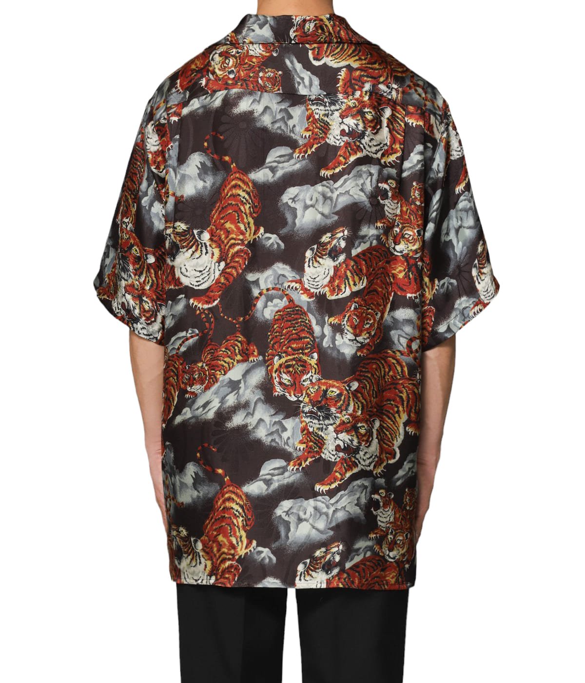 SILK SHORT SLEEVE ALOHA SHIRT(百虎) | NIPOALOHA(ニポアロハ