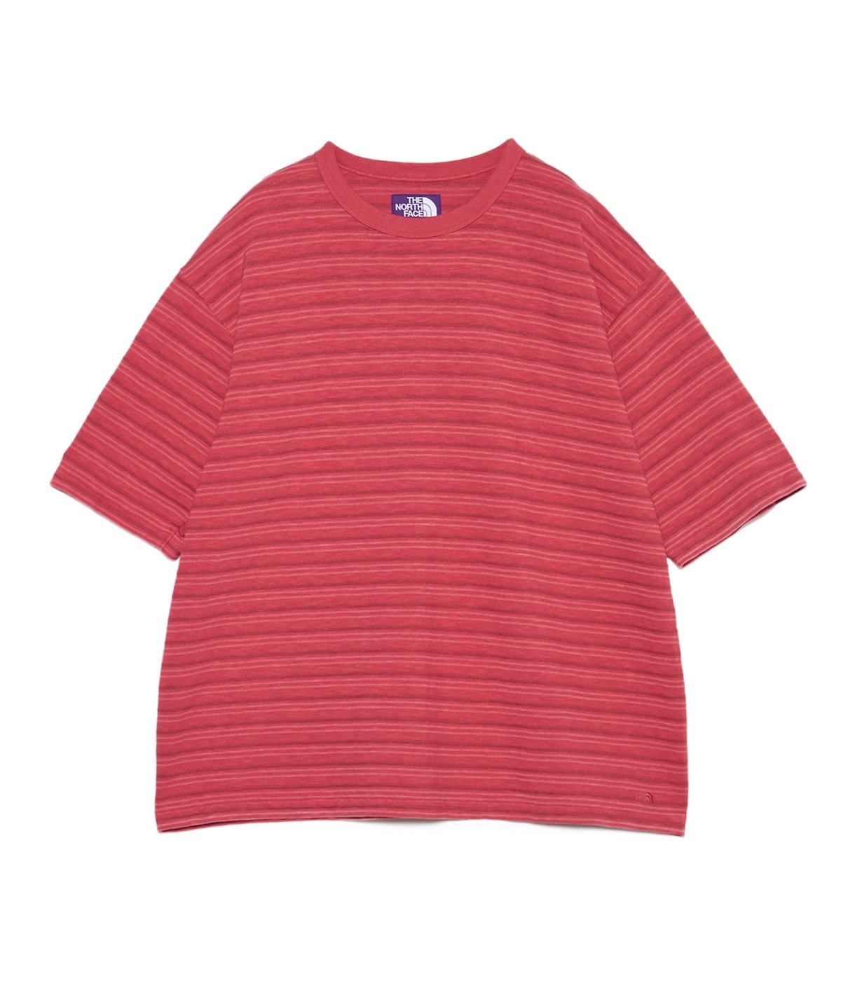 予約】Garment Dyed Jacquard Field Tee | THE NORTH FACE PURPLE