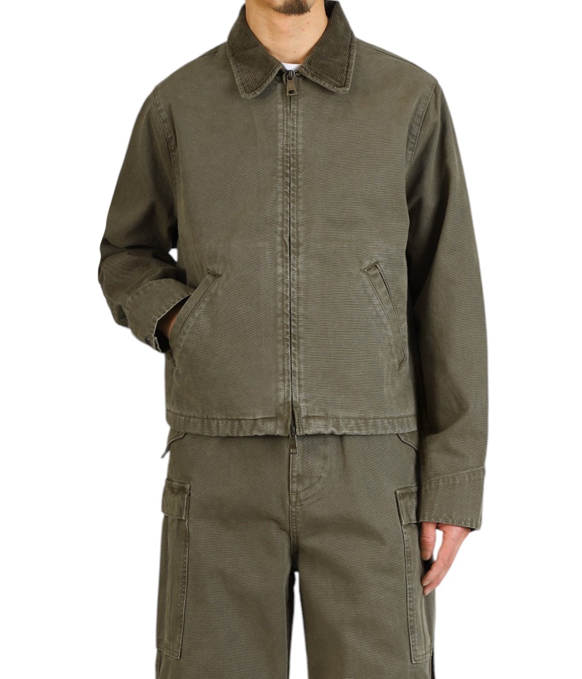 Olive Mechanic Jacket | NO MAINTENANCE(ノーメンテナンス