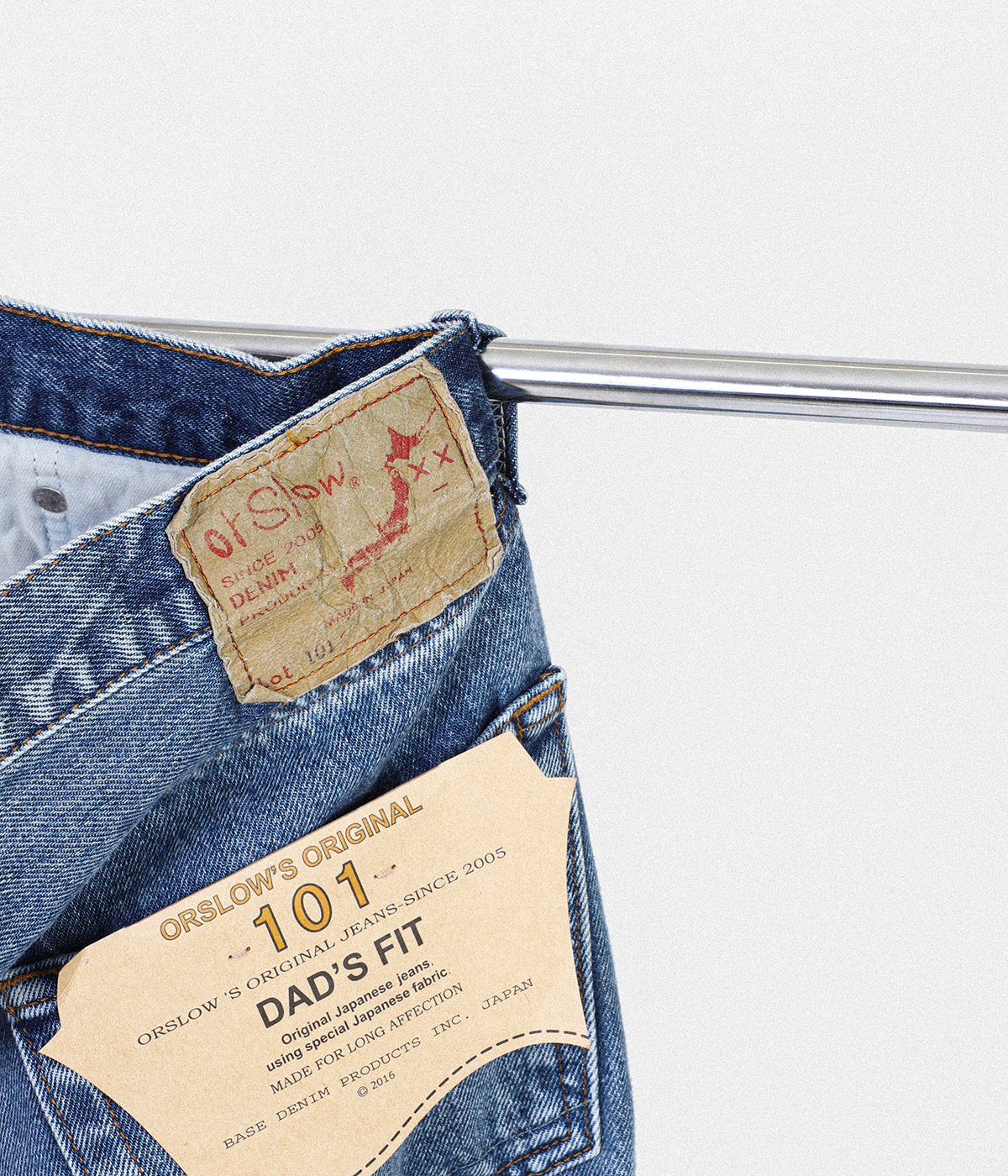 別注 101 DAD'S FIT DENIM PANTS USED | orSlow(オアスロウ) / パンツ