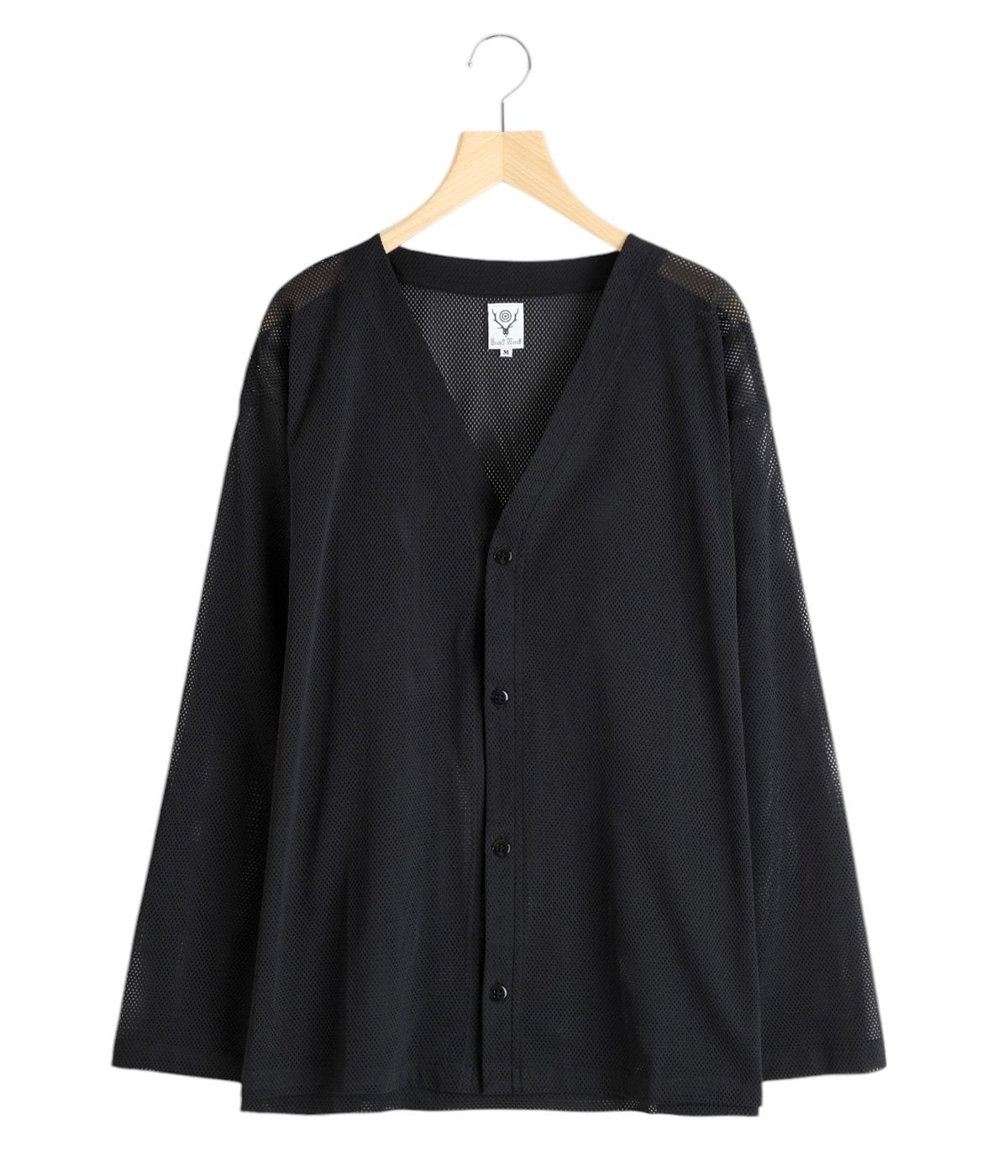 V-Neck Cardigan - Knit Mesh | South2 West8(サウスツーウエスト