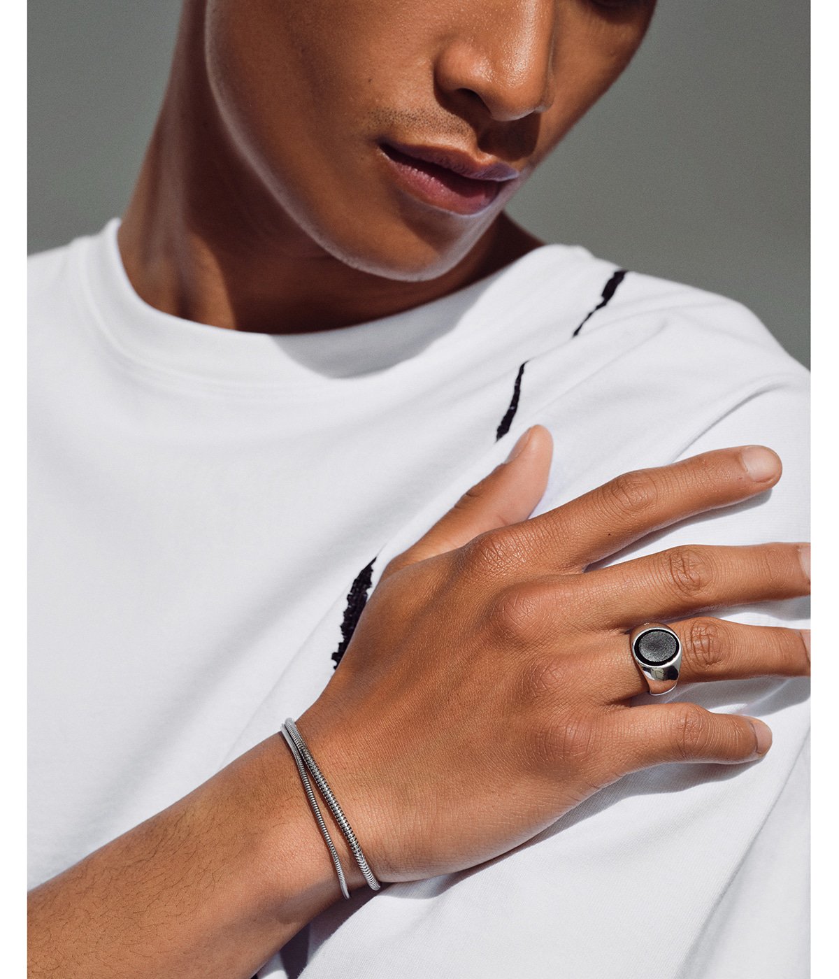 Oval Black Onyx (M) | TOMWOOD(トムウッド) / アクセサリー リング