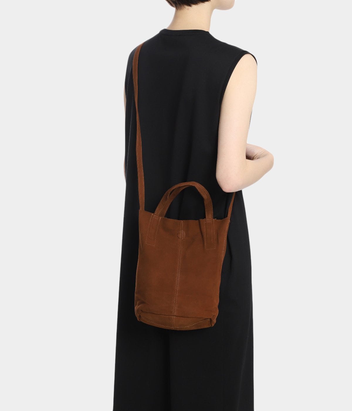 morphee2WAY SMALL TOTE（LONG）- O BROWN - 2WAY SMALL TOTE（LONG