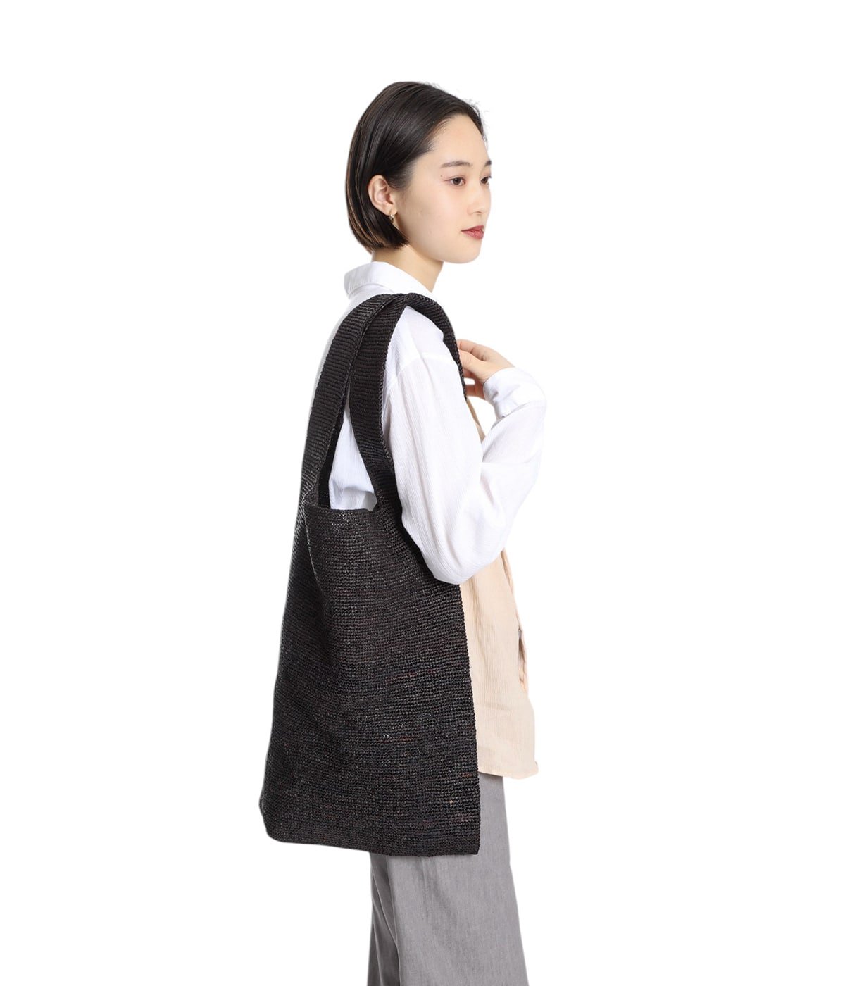 RAFFIA SHOPPING BAG | seya.(セヤ) / バッグ トートバッグ (メンズ