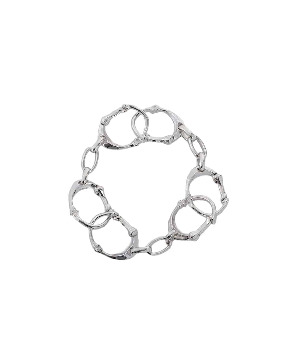 bone shaped carabiner bracelet.-S- | TAKAHIROMIYASHITATheSoloist