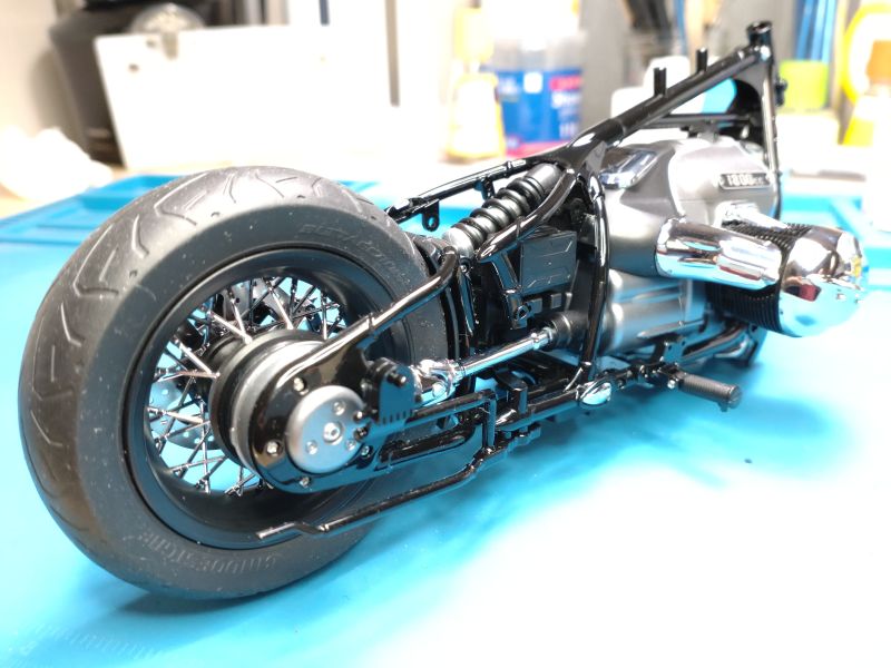 モンモデル 1/9 BMW R 18 CLASSIC (MARS RED) キットレビュー