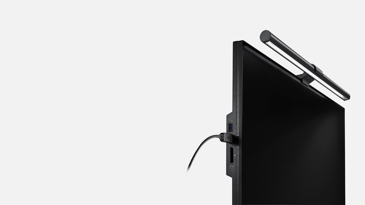 Curved Monitor Light Bar ScreenBar Halo | BenQ US