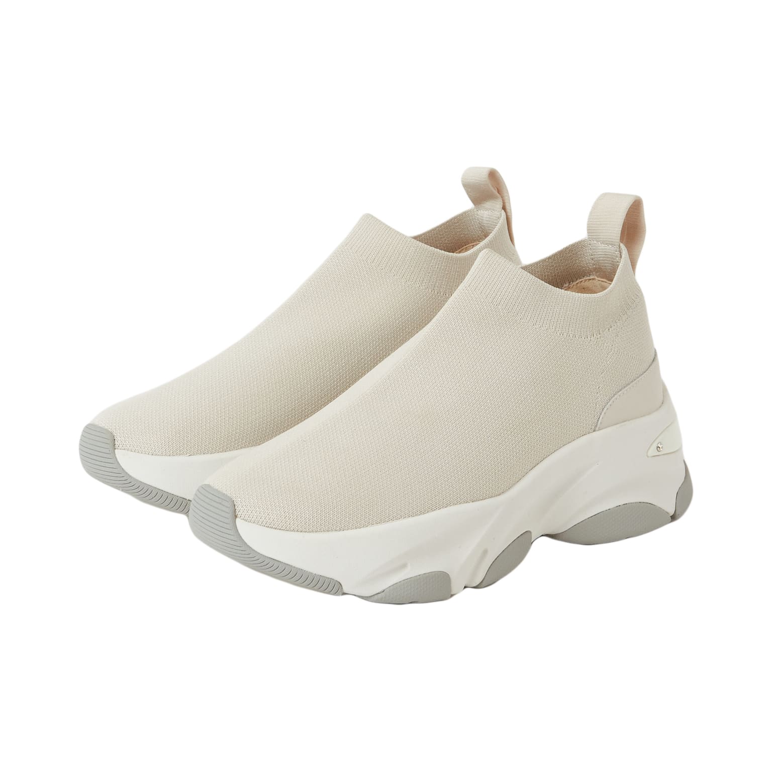 靴・バッグのダイアナ通販サイト ｜ アイボリー 厚底 スニーカー