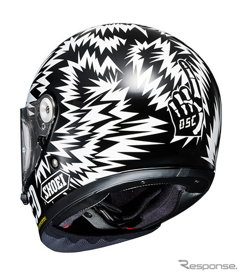 SHOEI グラムスター、クールなグラフィックモデル「NEIGHBORHOOD X DSC