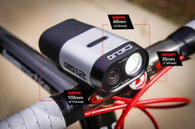 自転車用のドラレコ、Cycliq「FLY12」販売開始…400ルーメンのライト