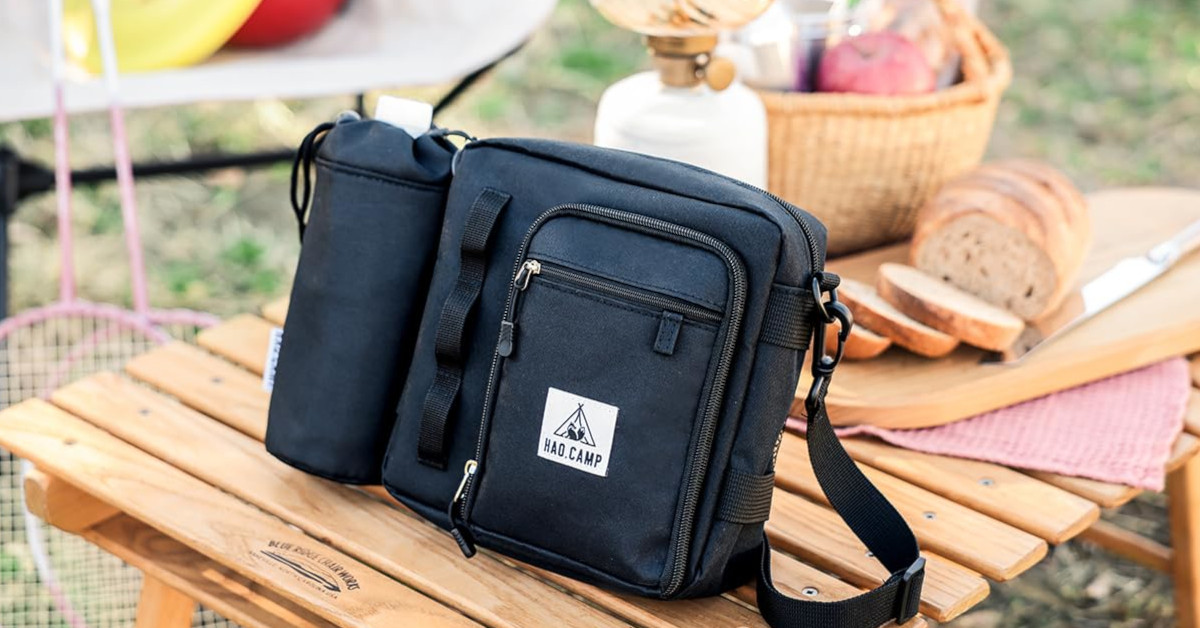 付録】アウトドアでも活躍のコンパクト「ショルダーバッグ」が