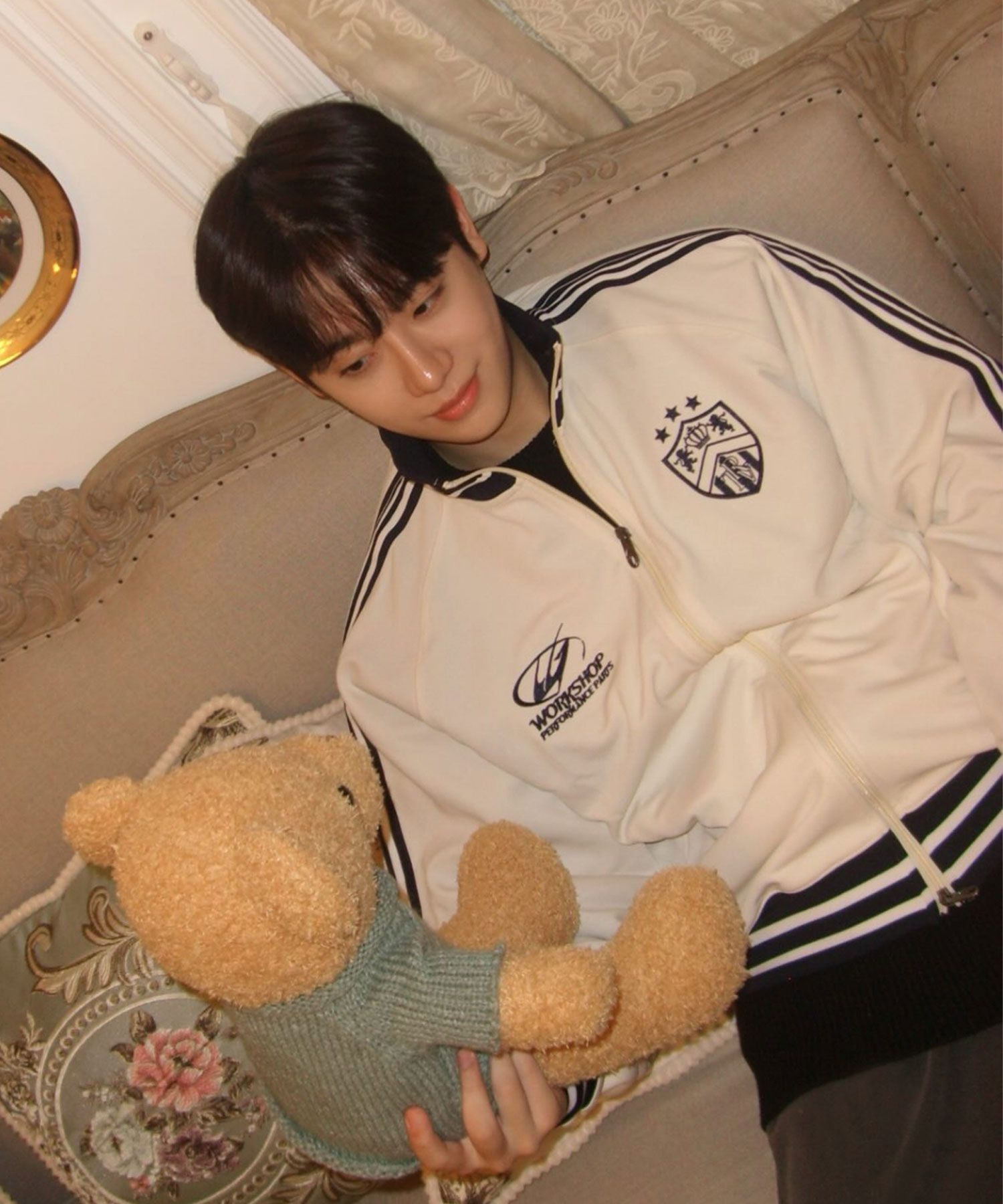 MUSINSA公式 | TRAVEL ジャージトラックジャケットアイボリー