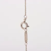 ティファニー カデナロック ネックレス 925 7.1g シルバー イニシャル