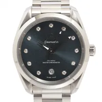 オメガ シーマスター 2552.80 SS AT 青文字盤 あまりごま2 エスケープ