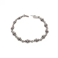 クロムハーツ カットアウトCHプラス ブレスレット 925 60.8g A2301302