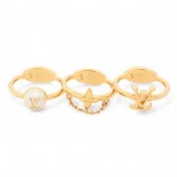 ヴィトン シュバリエール リング 925×ストーン 23.5g シルバー